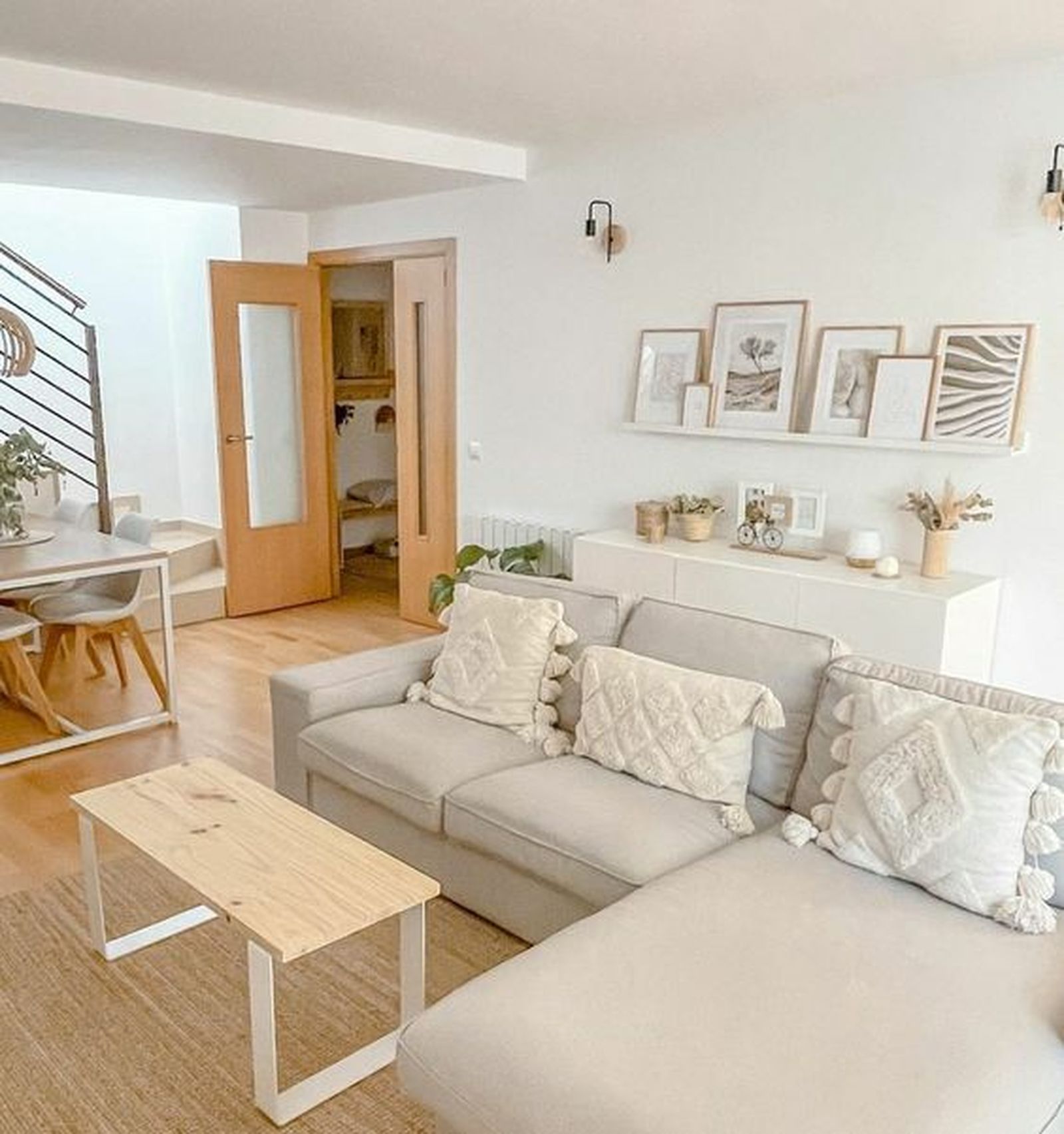 salon pequeno moderno sofa pinterest