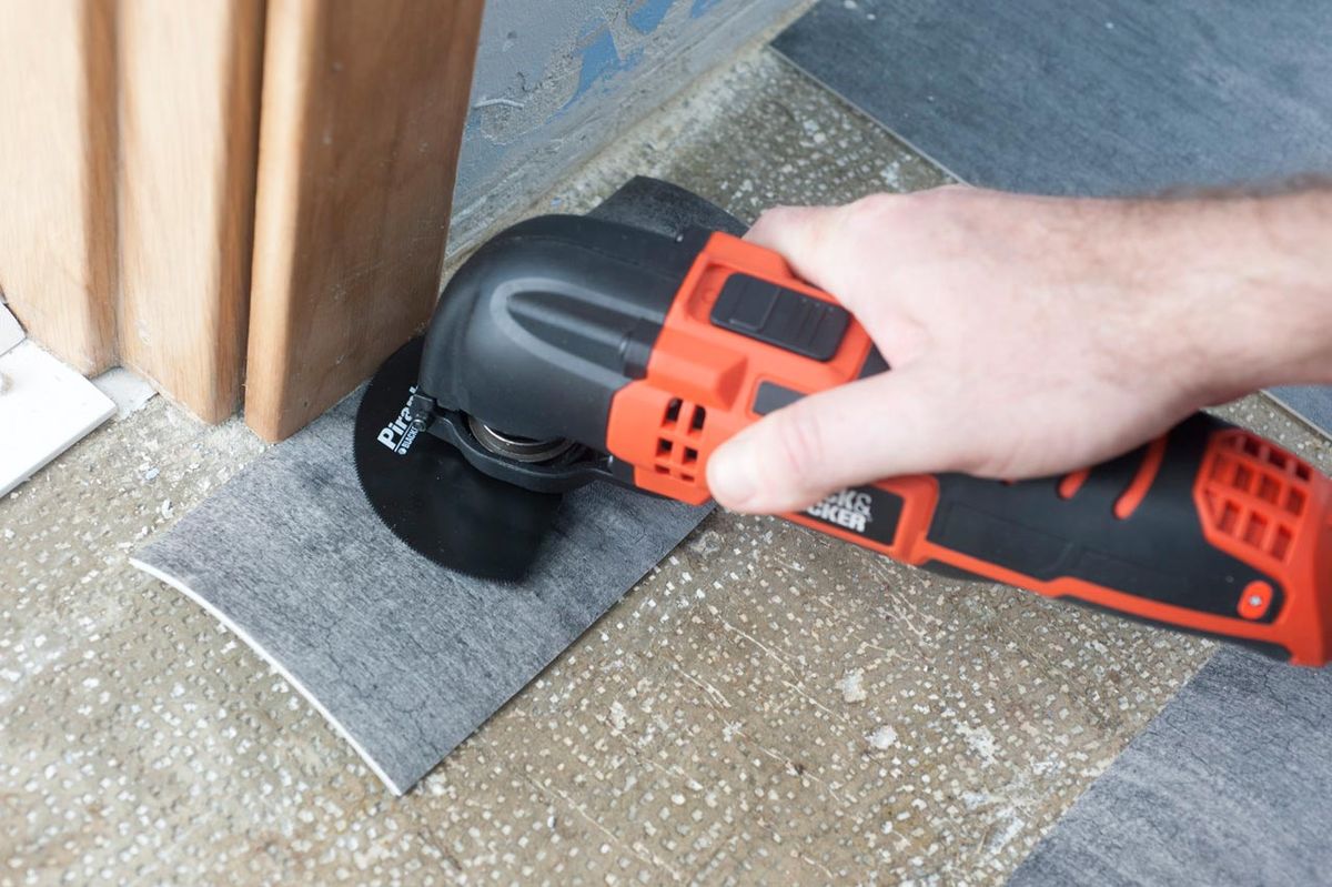 Como colocar suelo vinilico paso 7