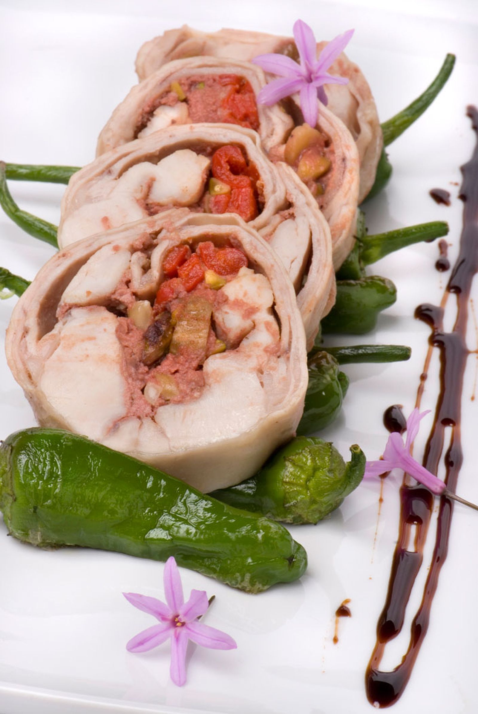 Fiambre de conejo con frutos secos y foie