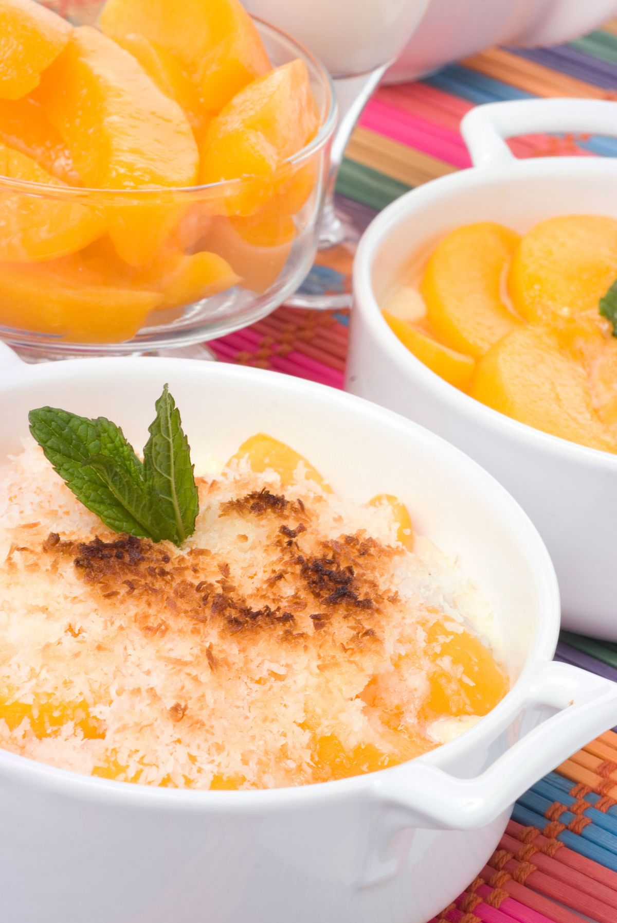 GRATINADO DE MELOCOTON Y LITCHIES xl