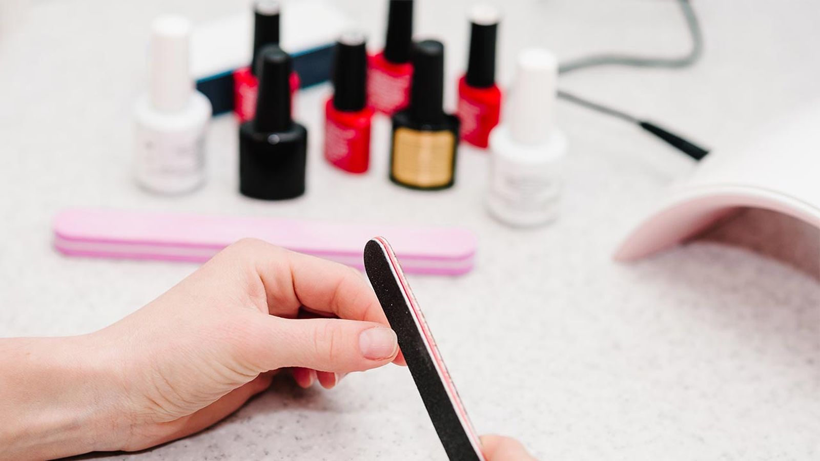 belleza como hacer esmalte de gel unas en casa prepracion