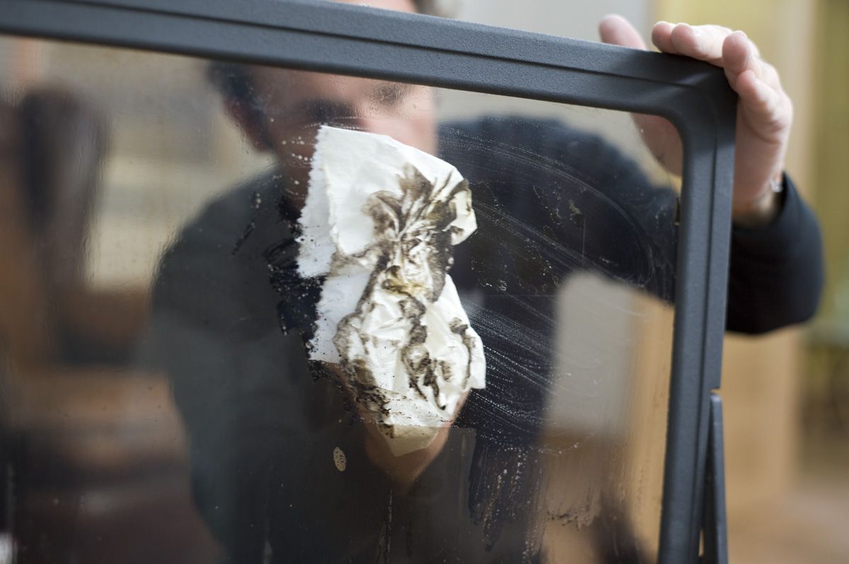 Mantenimiento de una chimenea paso 8