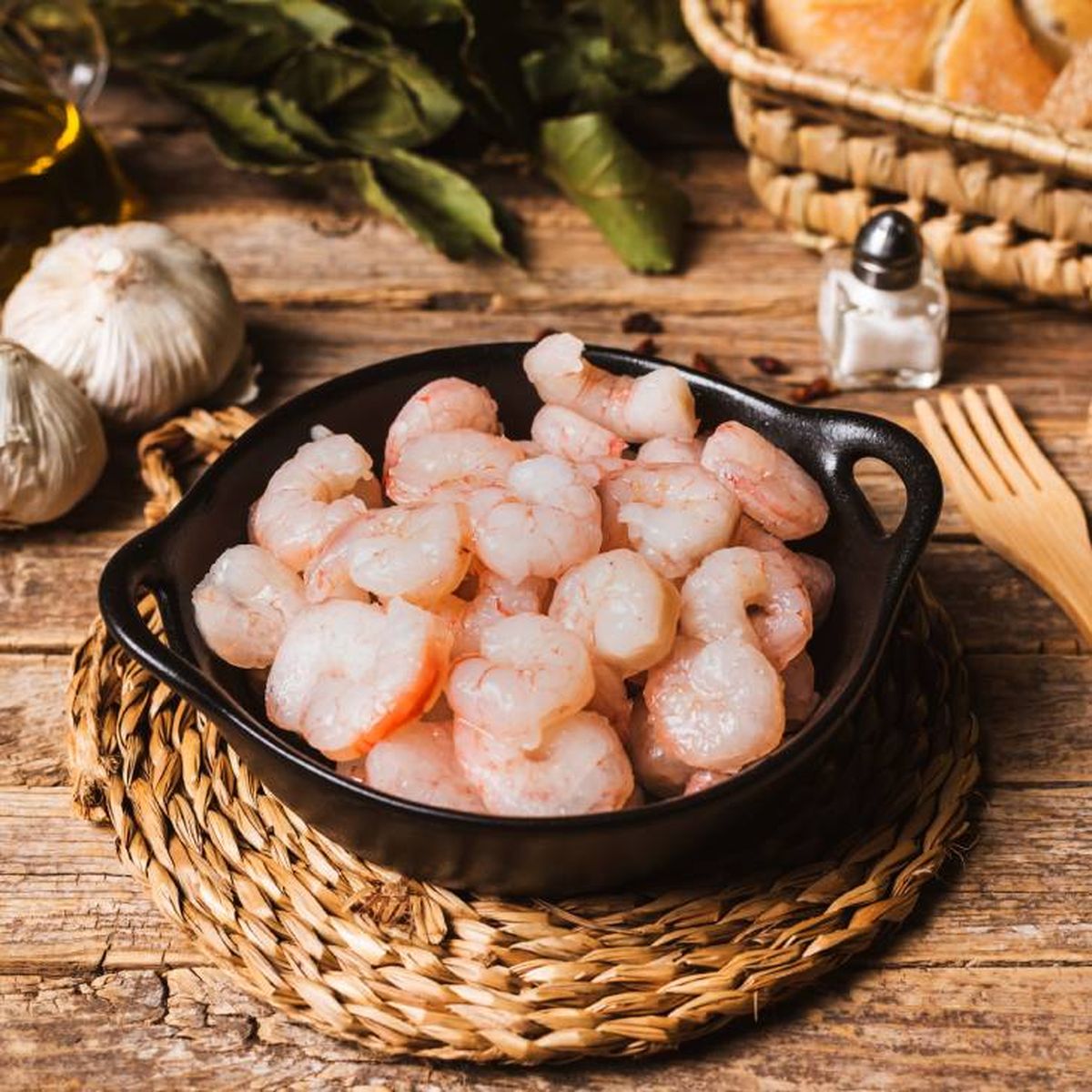 gambas frescas receta al pil pil