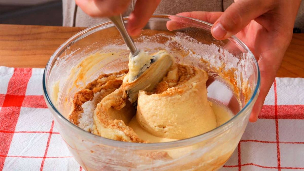 Bizcocho de arroz sin gluten   Paso 4