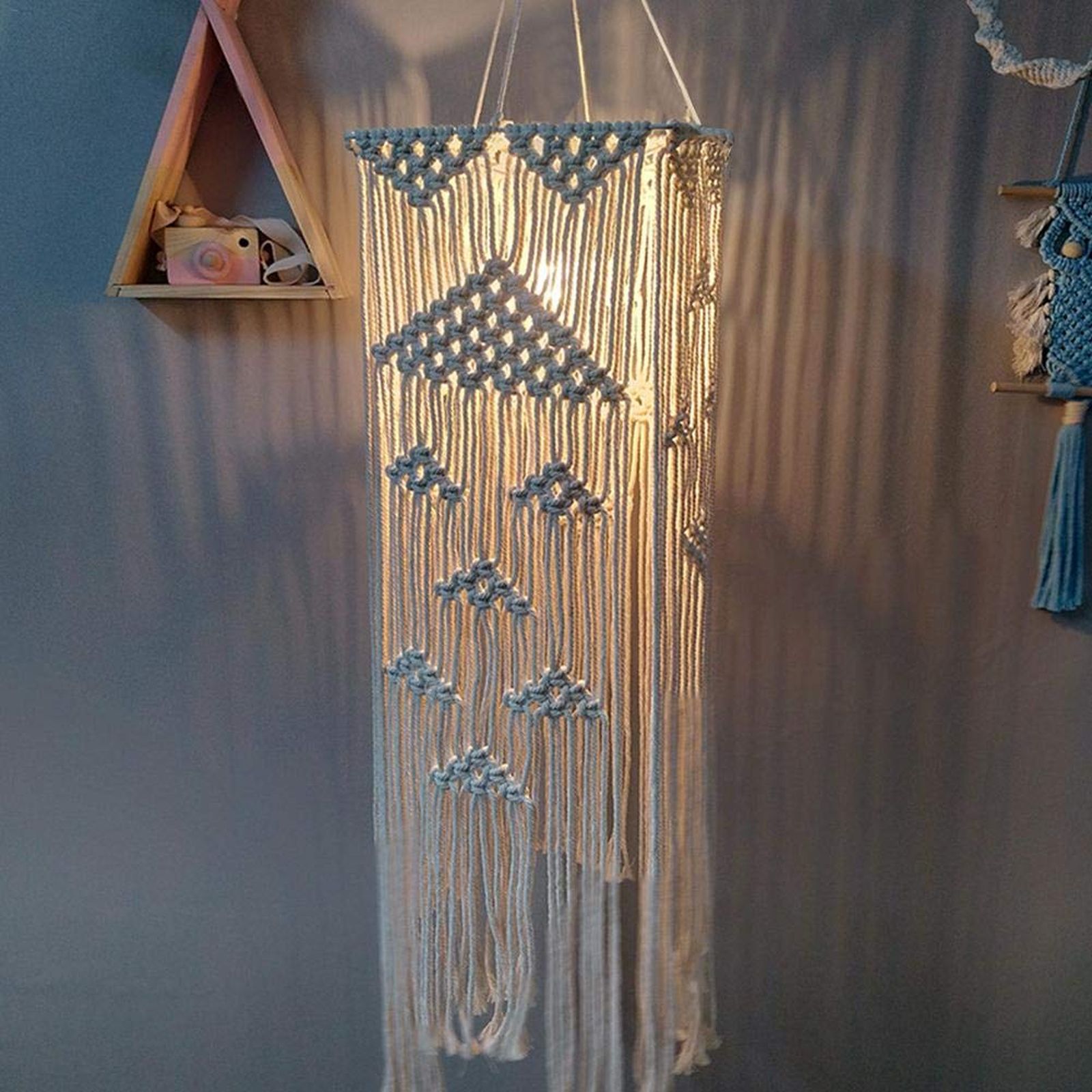 lampara macrame 3