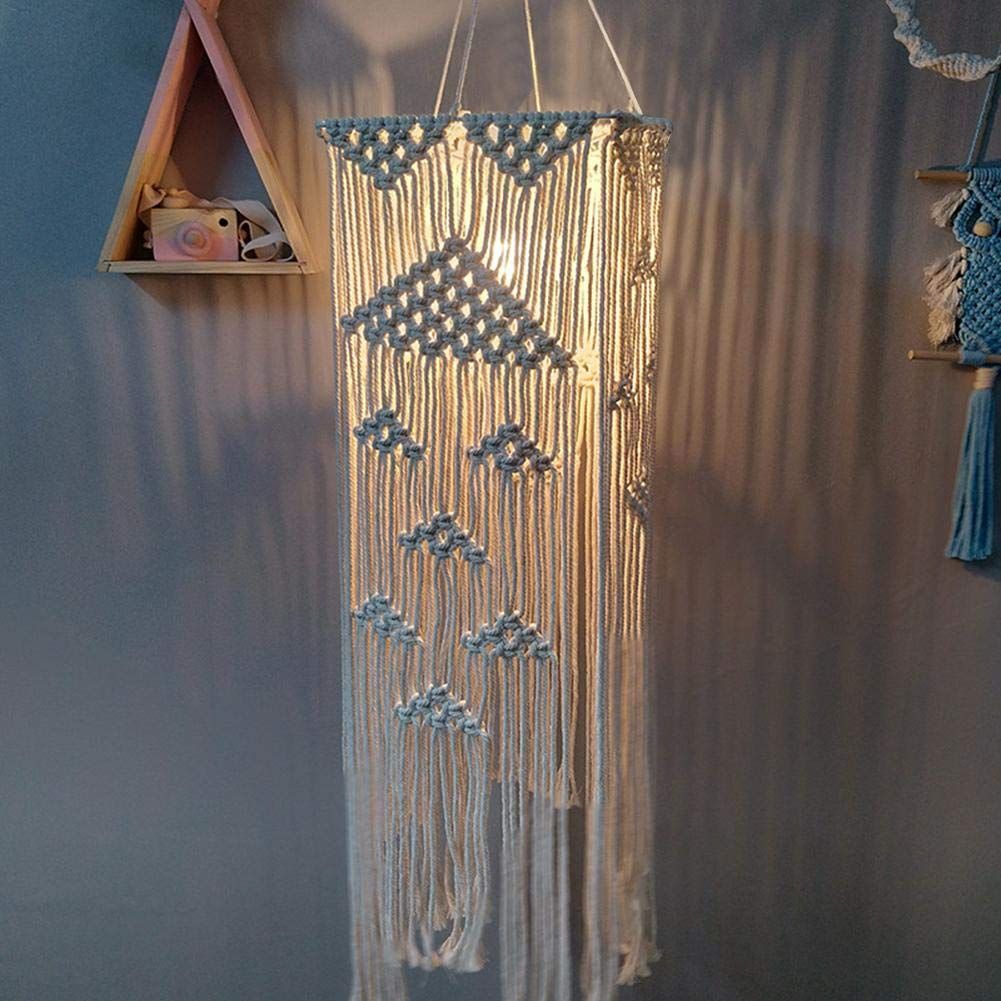 lampara macrame 3