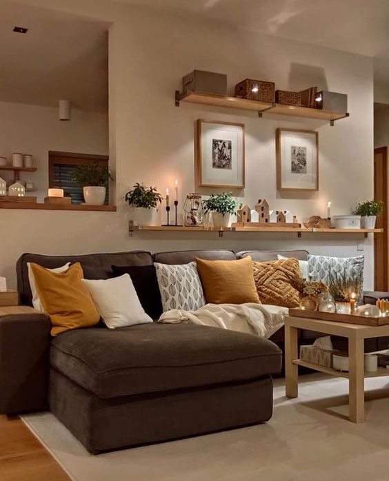 sofa marron chcolate
