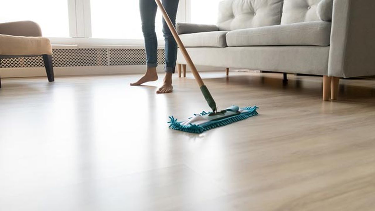 recuperar brillo suelo parquet paso 3