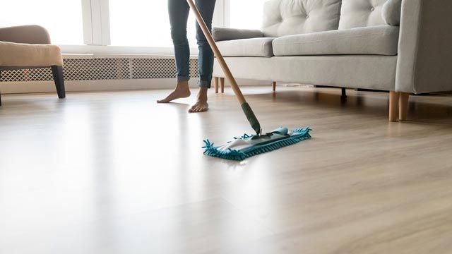 recuperar brillo suelo parquet paso 3
