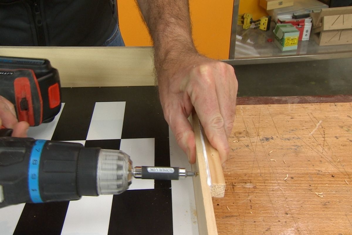 Hacer un ajedrez vertical paso 7