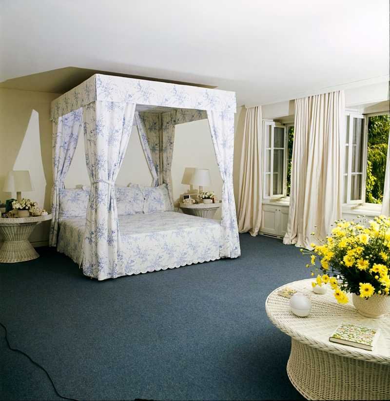 Dormitorio de Audrey Hepburn.