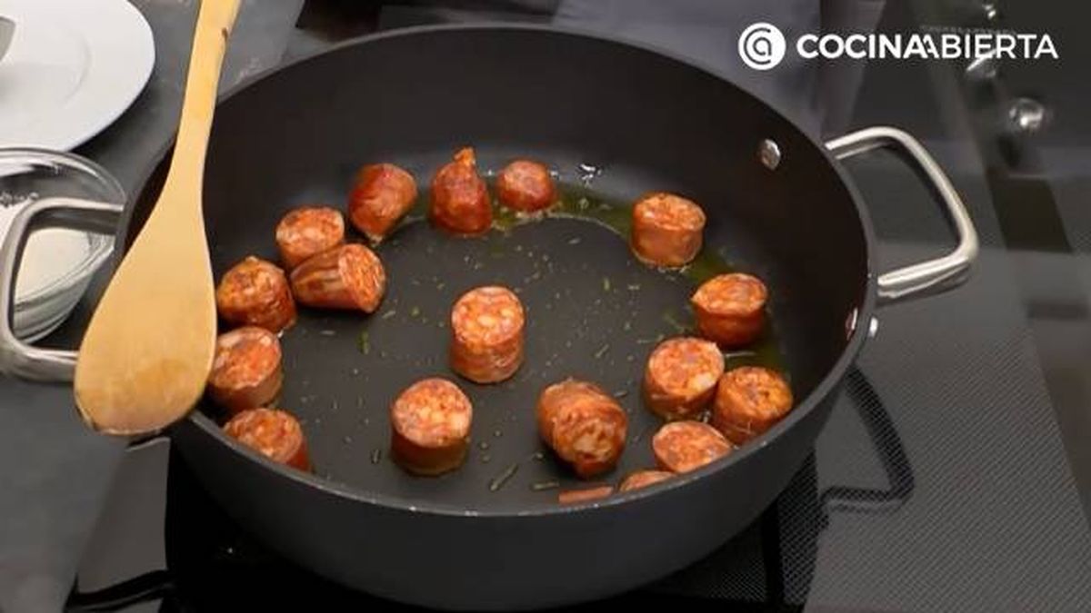 Karl7219 garbanzos con chorizo receta karlos arguinano paso 5