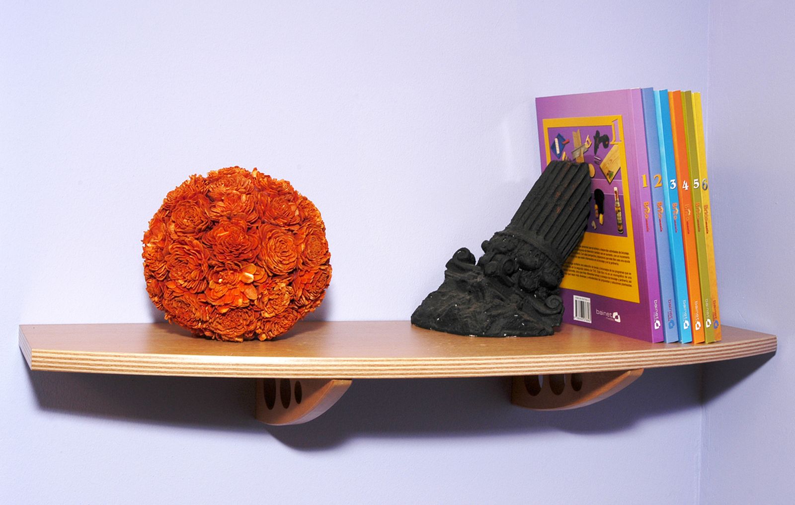 Colocación de balda en pared