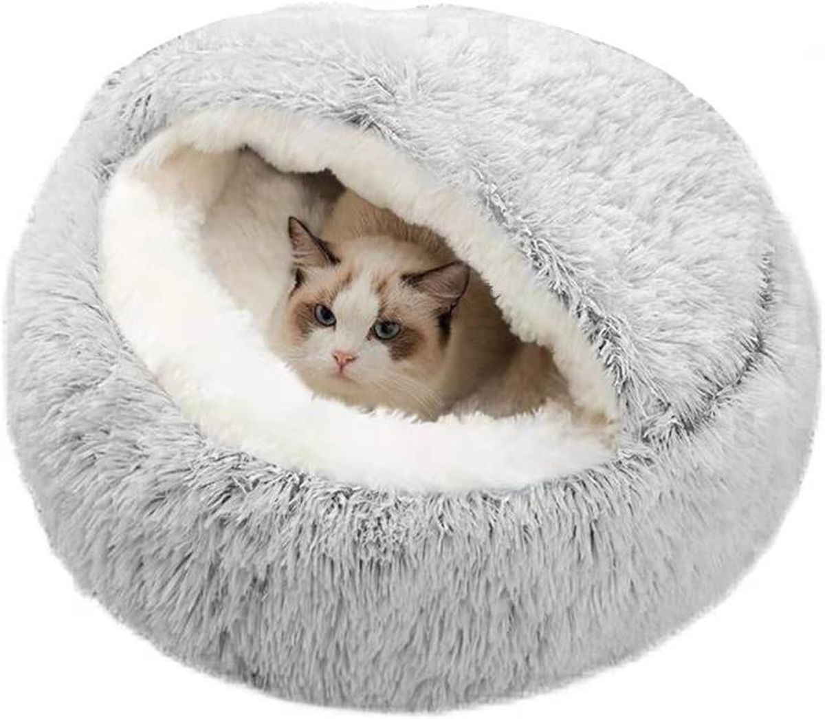 cama cueva tipo nido gatos amazon