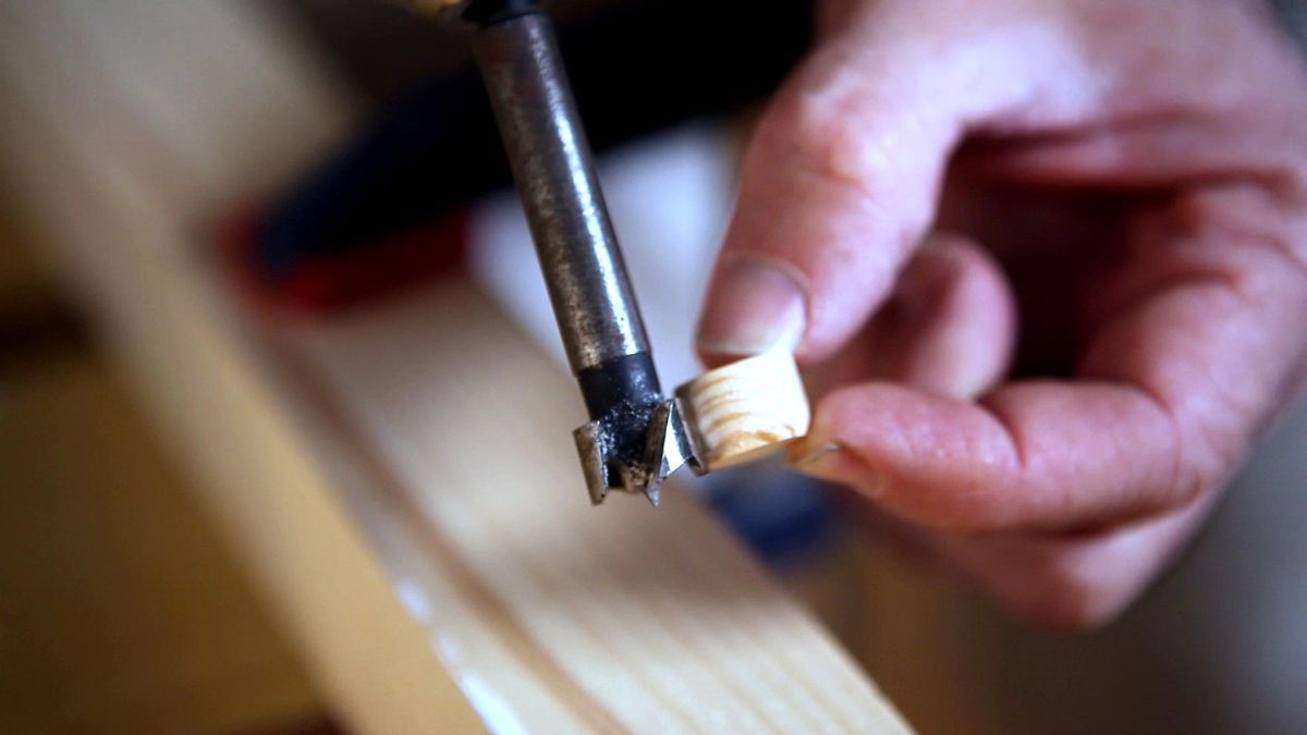 Tapones embellecedores de madera paso 2