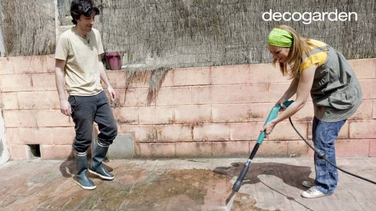 Terraza con zona de juegos   Paso 2