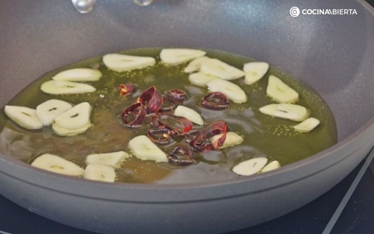 Lubina a la bilbaína - paso 2