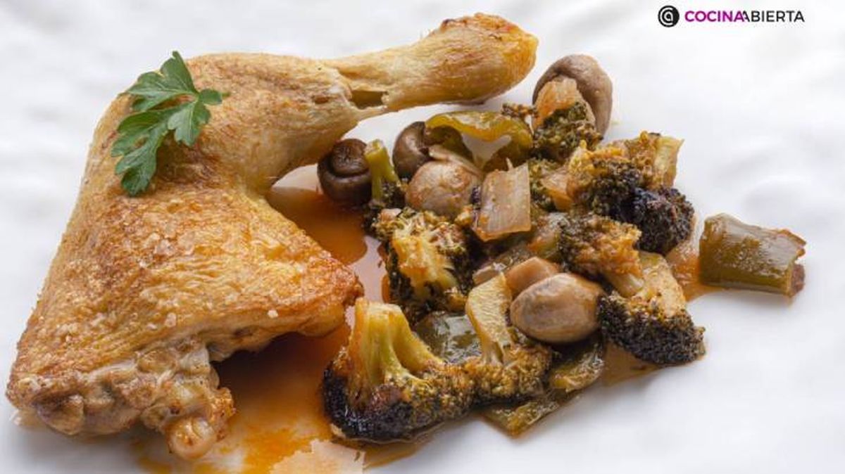 recetas sanas con pollo y verduras