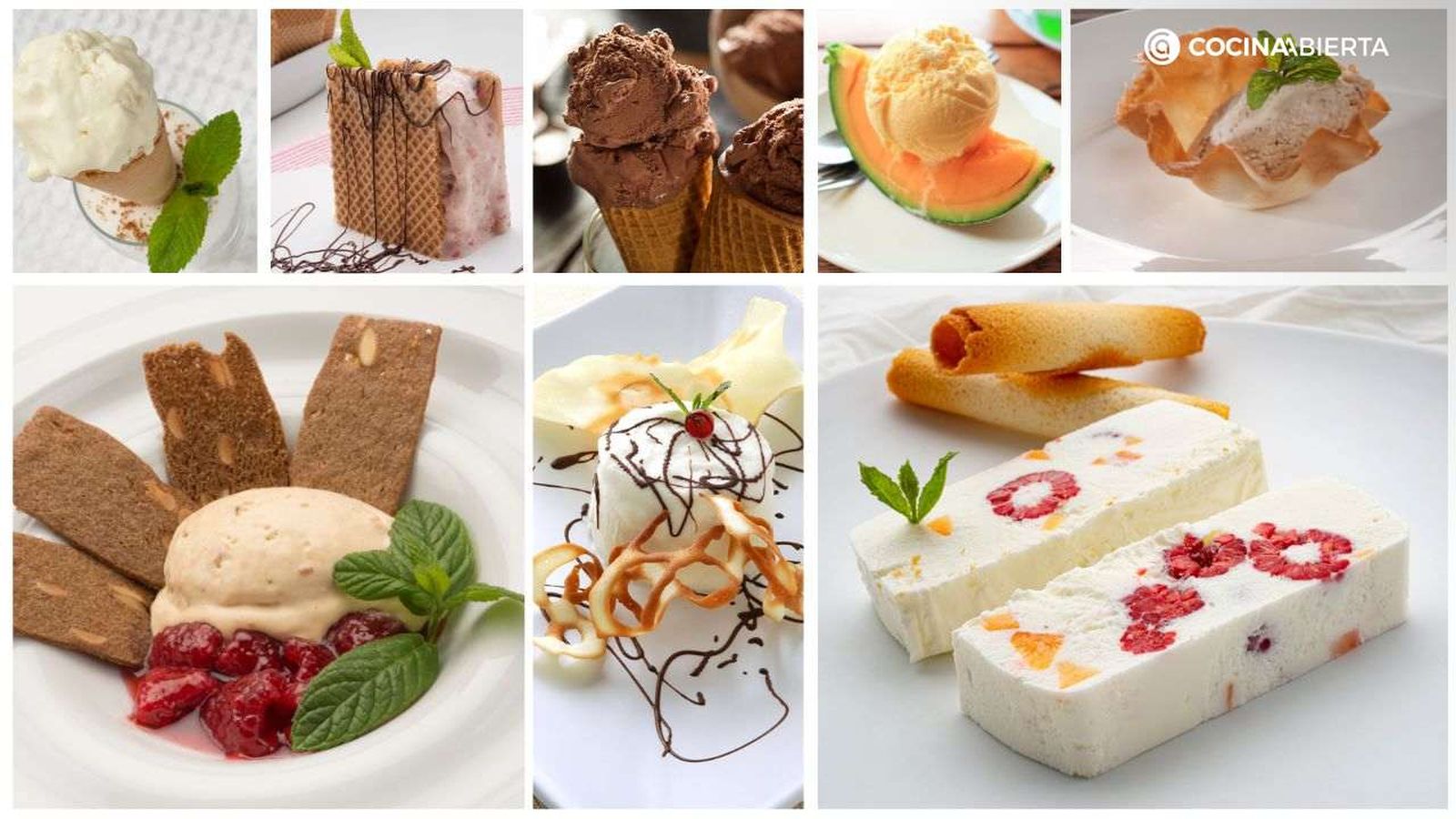 Recetas de helados caseros para endulzar el verano