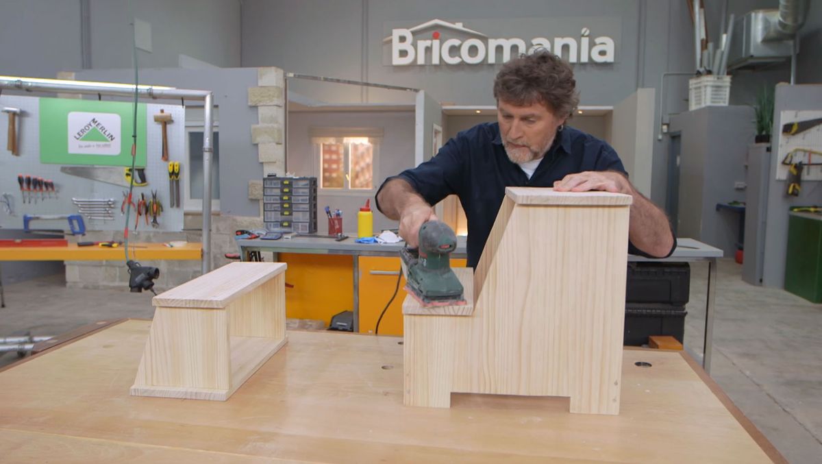 Hacer una silla escalera de madera paso 6