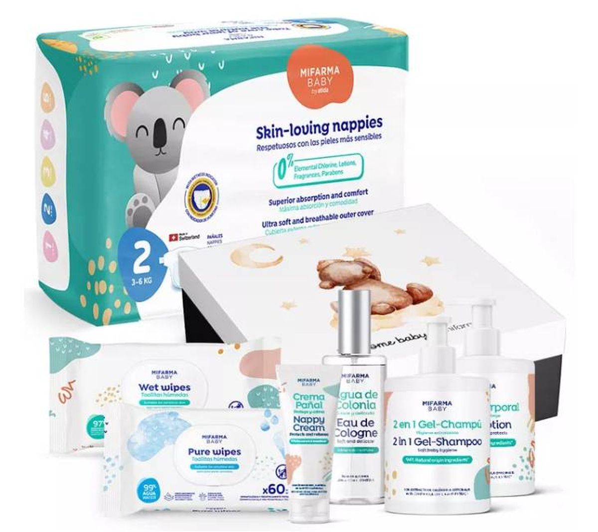 canastillas bebe mifarma