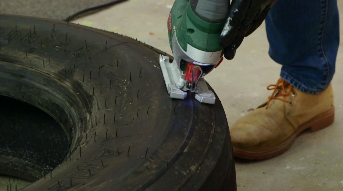 Cómo hacer una fuente macetero para el jardín paso 1