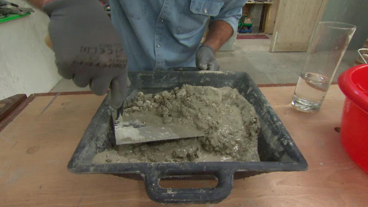 Como hacer una base de hormigon para sombrilla de jardin paso 4