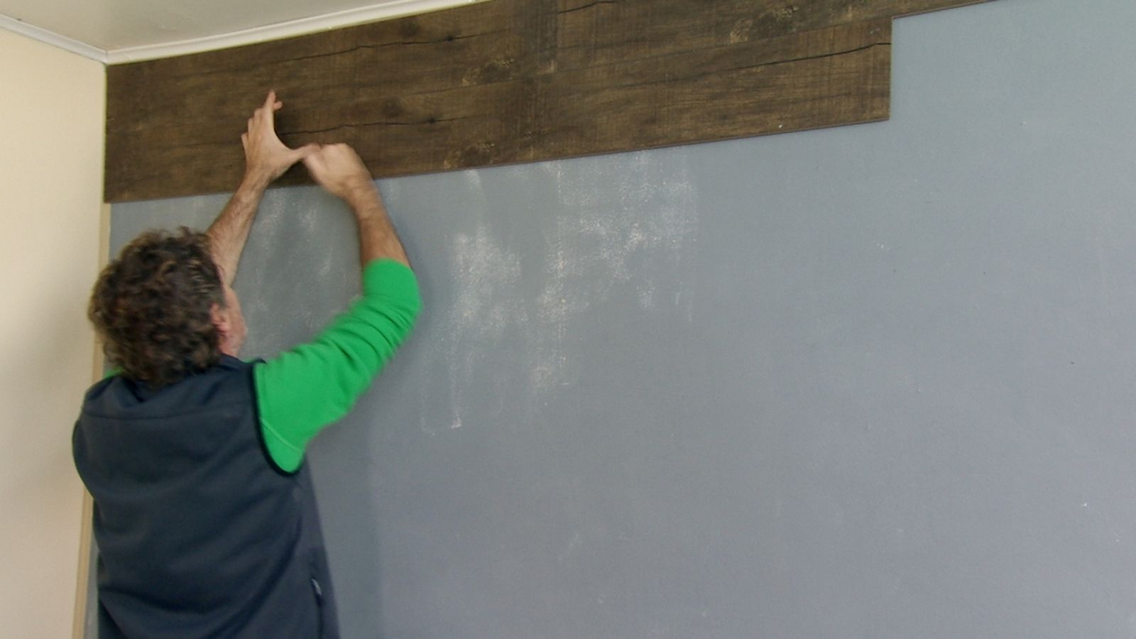 Revestimiento plástico de pared paso 6