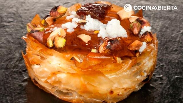 recetas con datiles tarta requeson