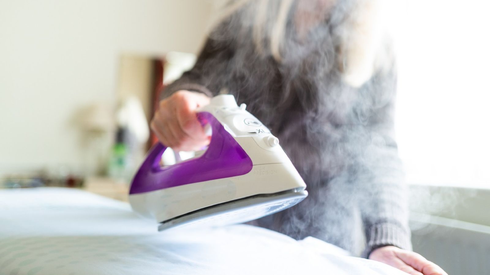 limpiar plancha de vapor