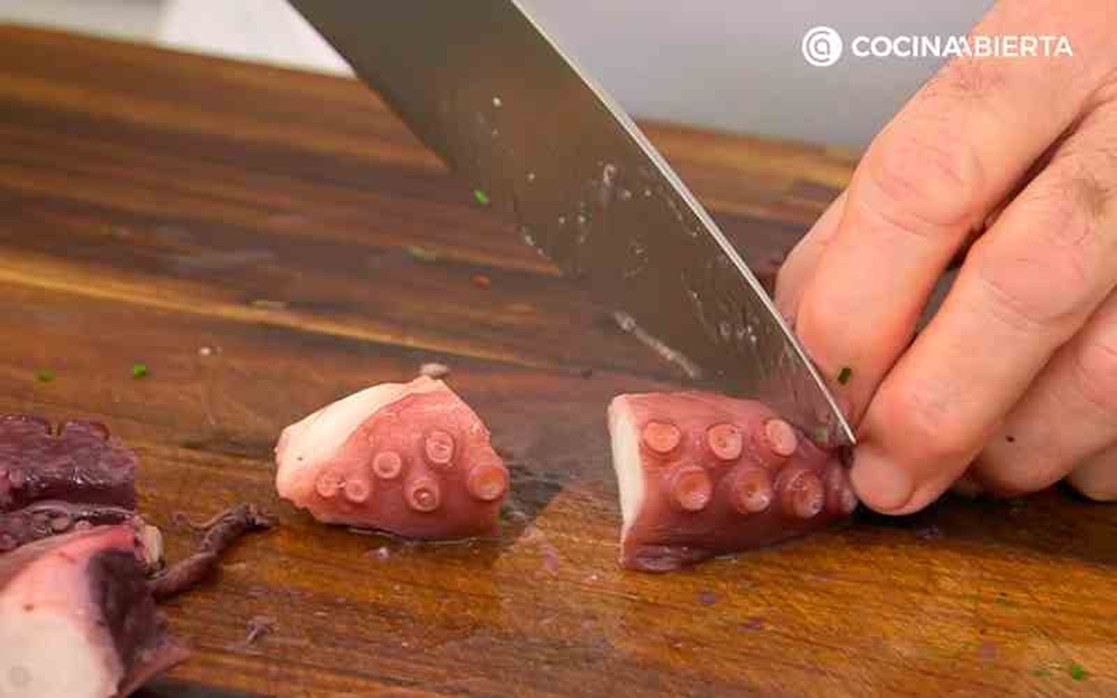 Corta el pulpo