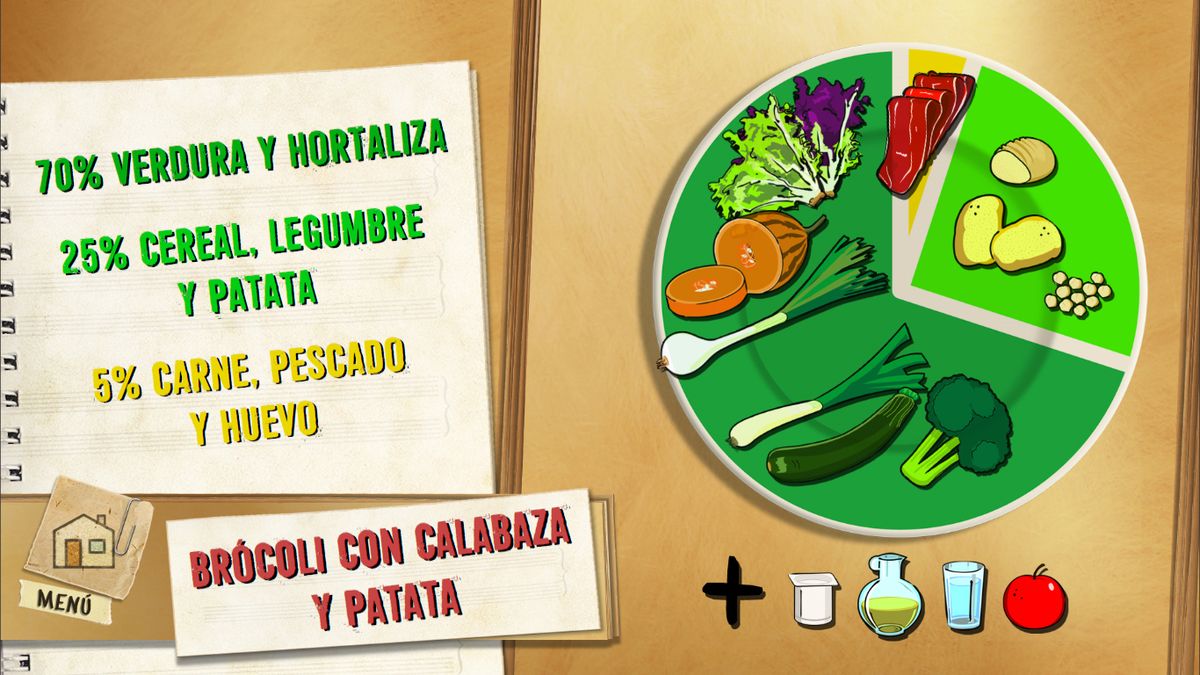 6072 1 Brocoli con calabaza y patata plato