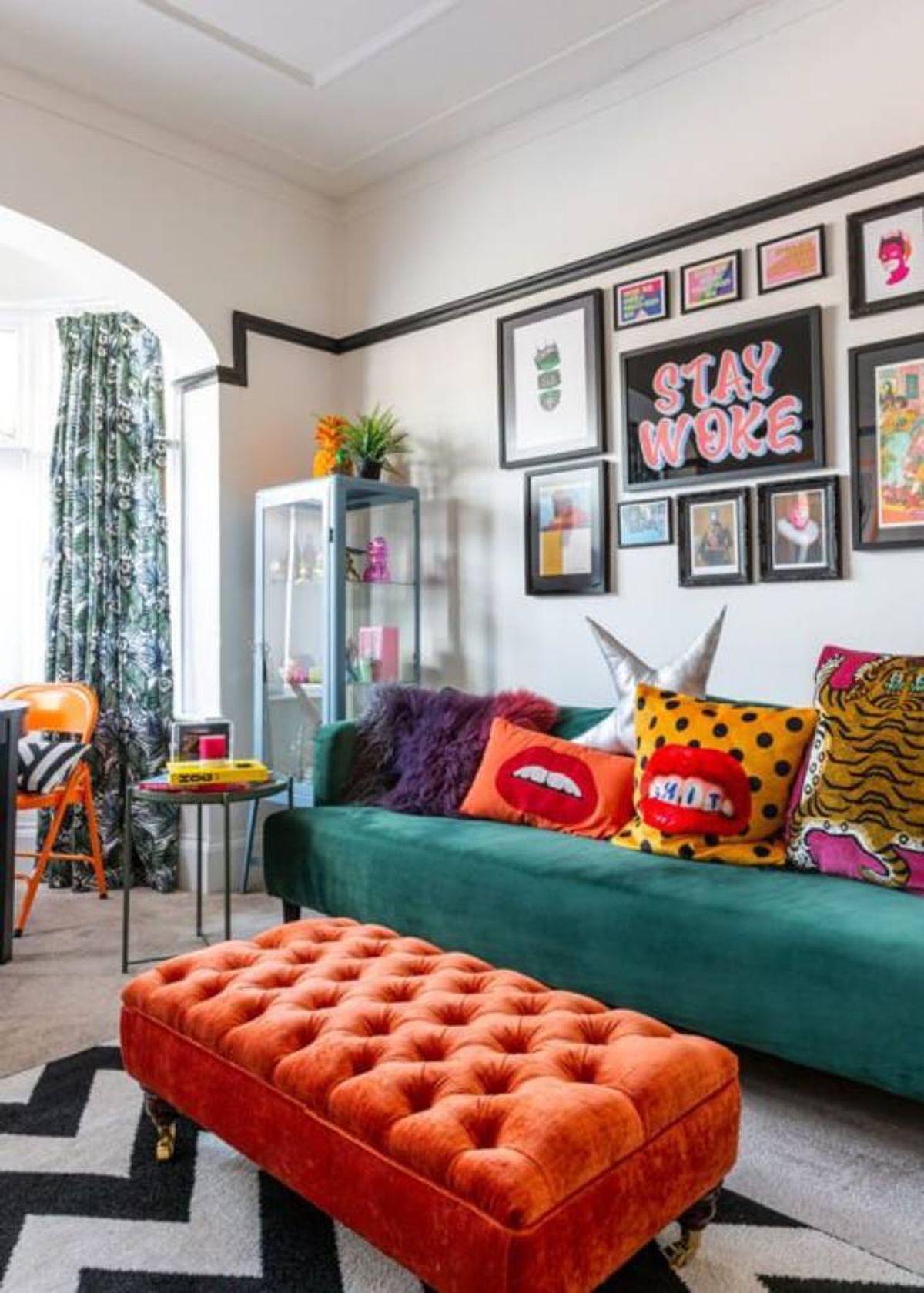 decoracion pop salon pinterest Casa de Irene