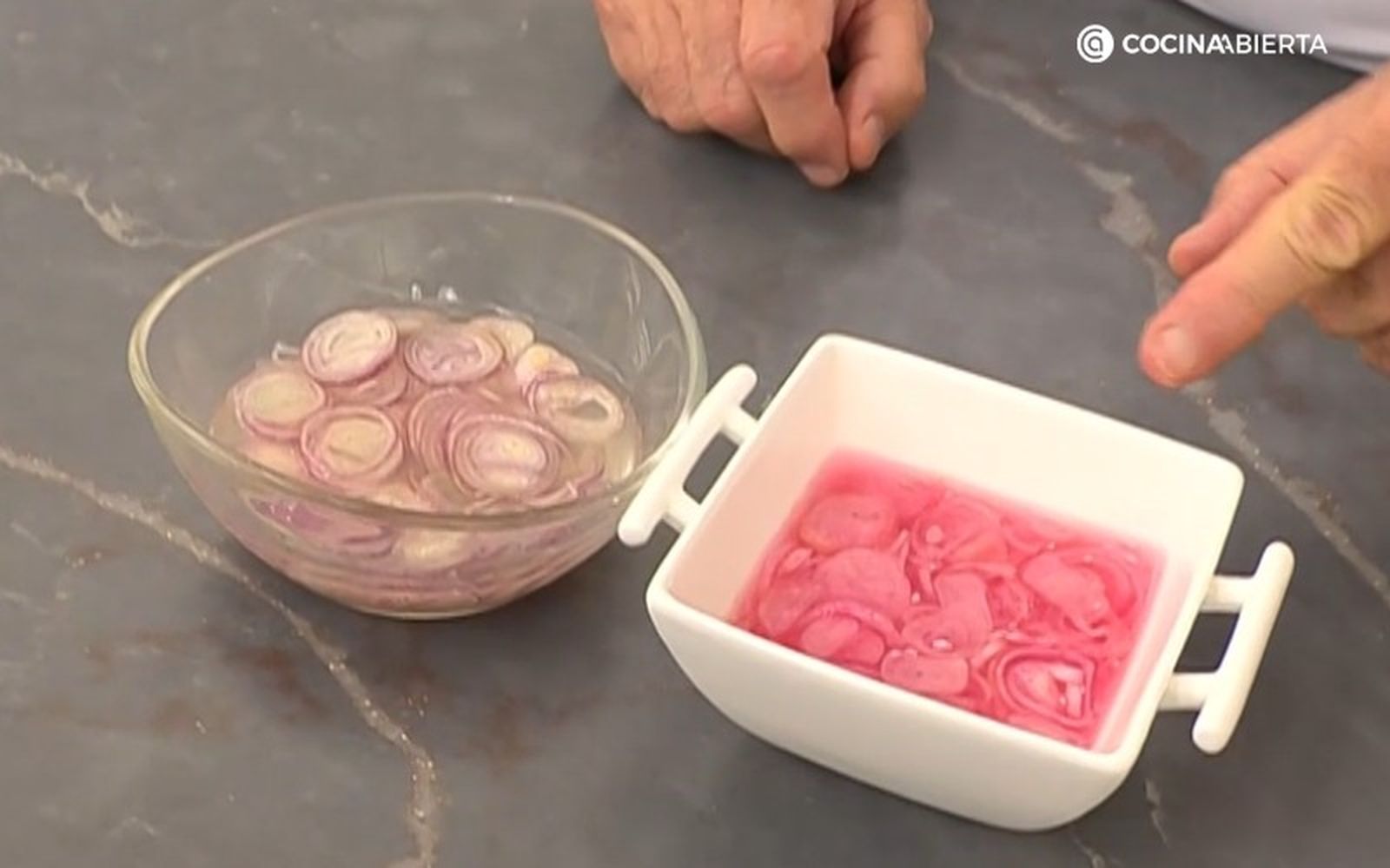 Los pickles quedan muy ricos y así de vistosos