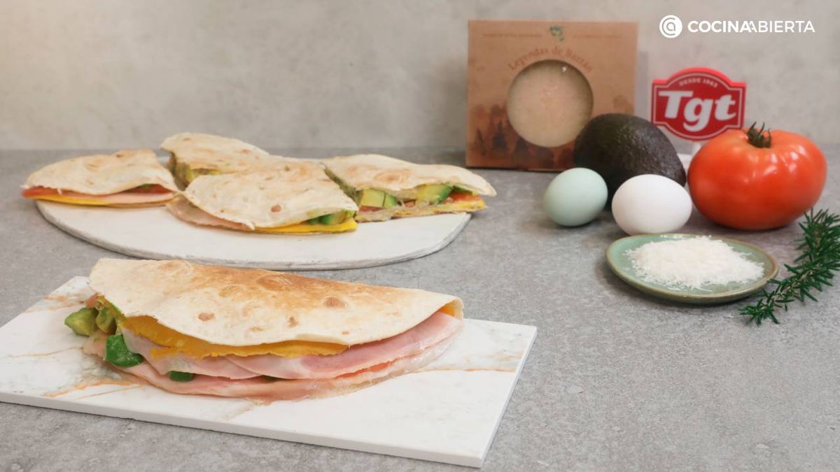 Las quesadillas de jamón y queso son un clásico de la cocina mexicana