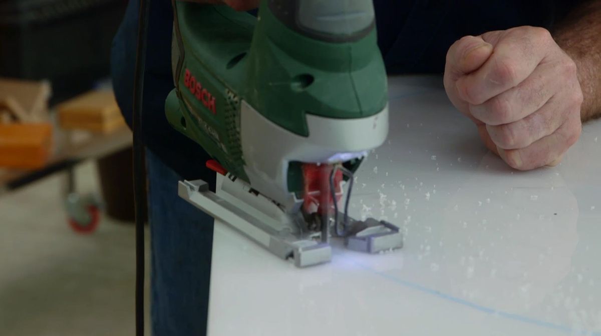 Cómo hacer una fuente macetero para el jardín paso 3