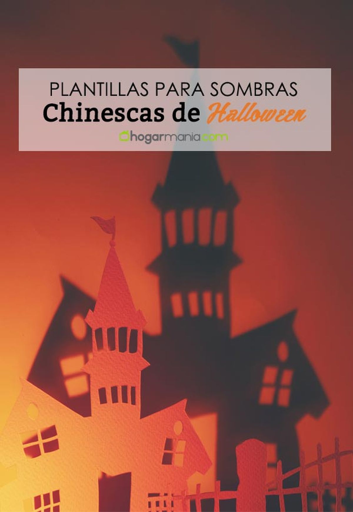 plantillas sombras chinescas halloween