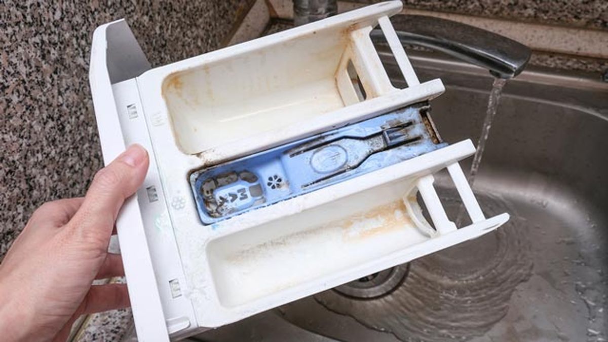 como limpiar la lavadora por dentro con bicarbonato de sodio vinagre cajetin sucio