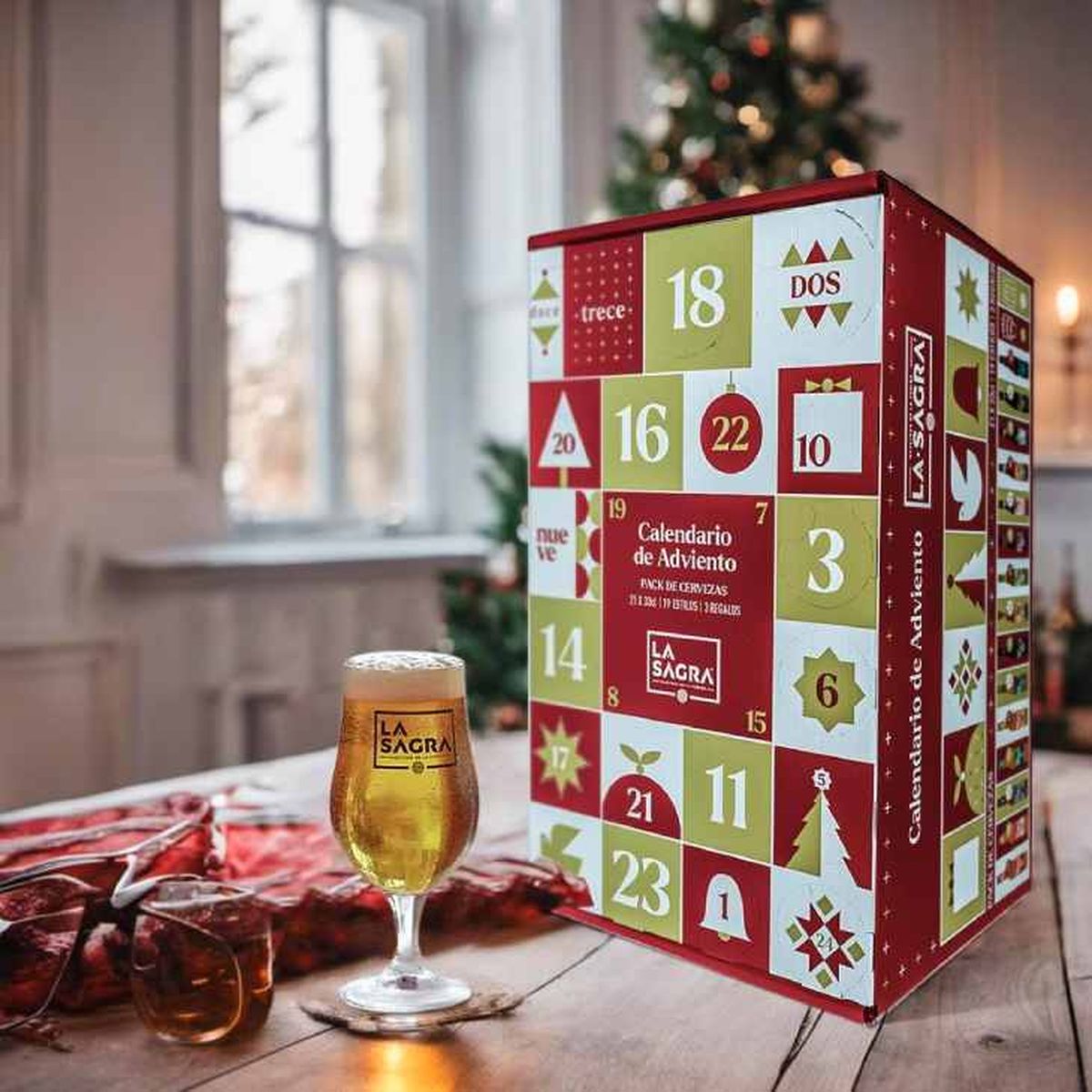 calendario de adviento cerveza la sagra amazon