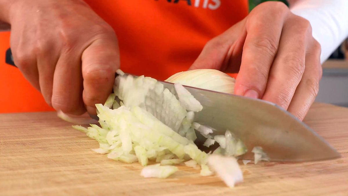 Receta de arroz con carabineros  paso 1