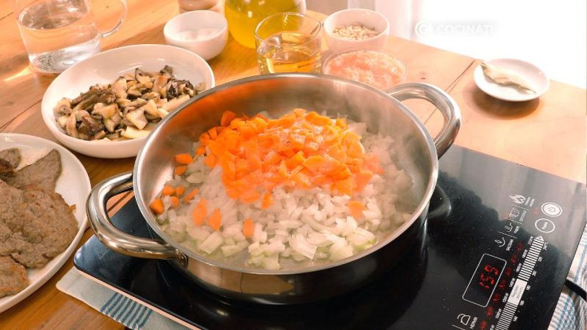 Pocha las verduras