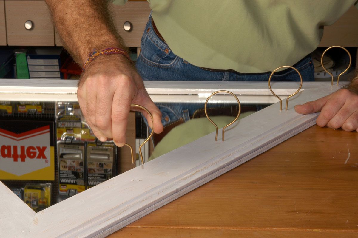 Espejo navideño paso 16