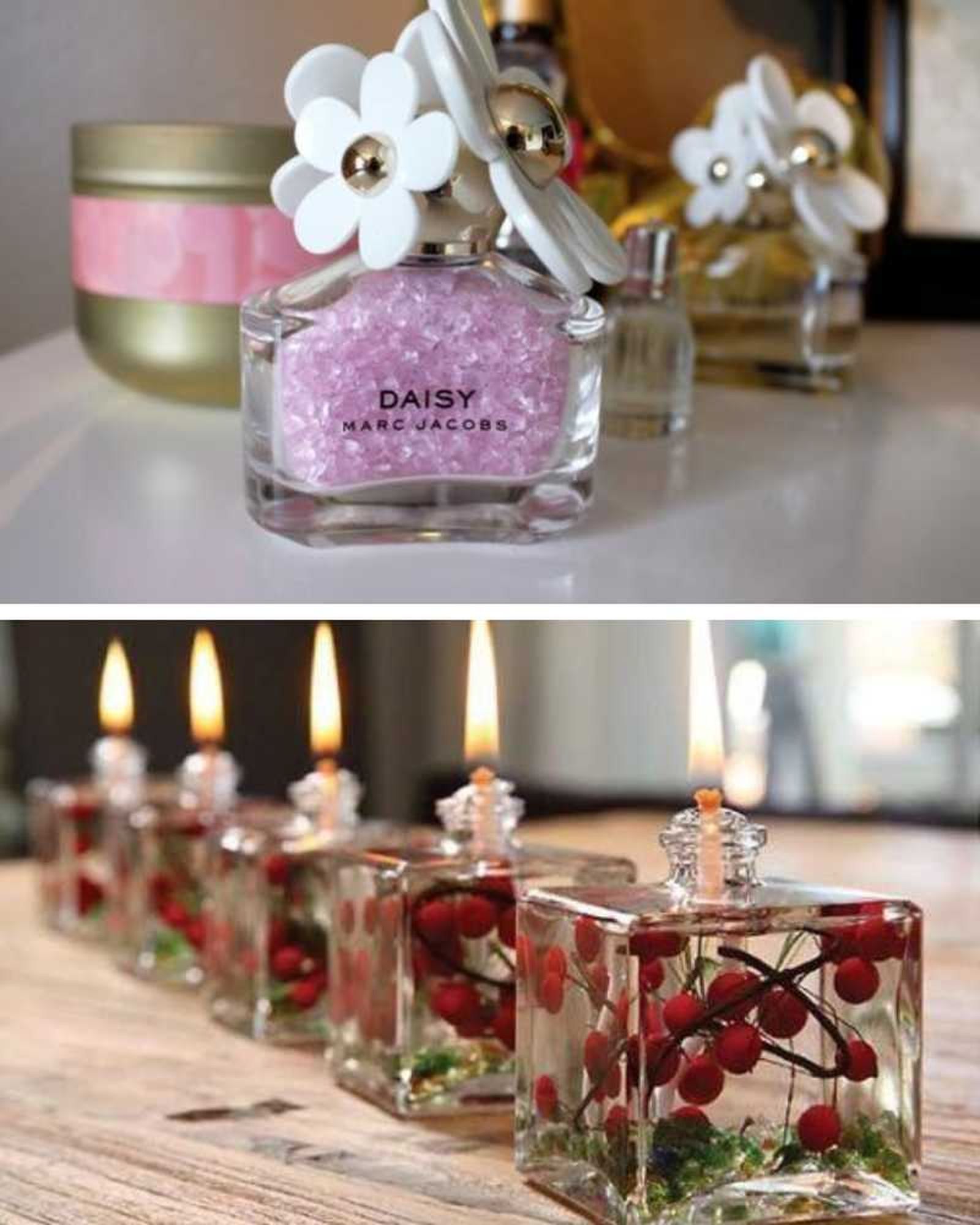 ideas reutilizar envases perfumes decoracion casa