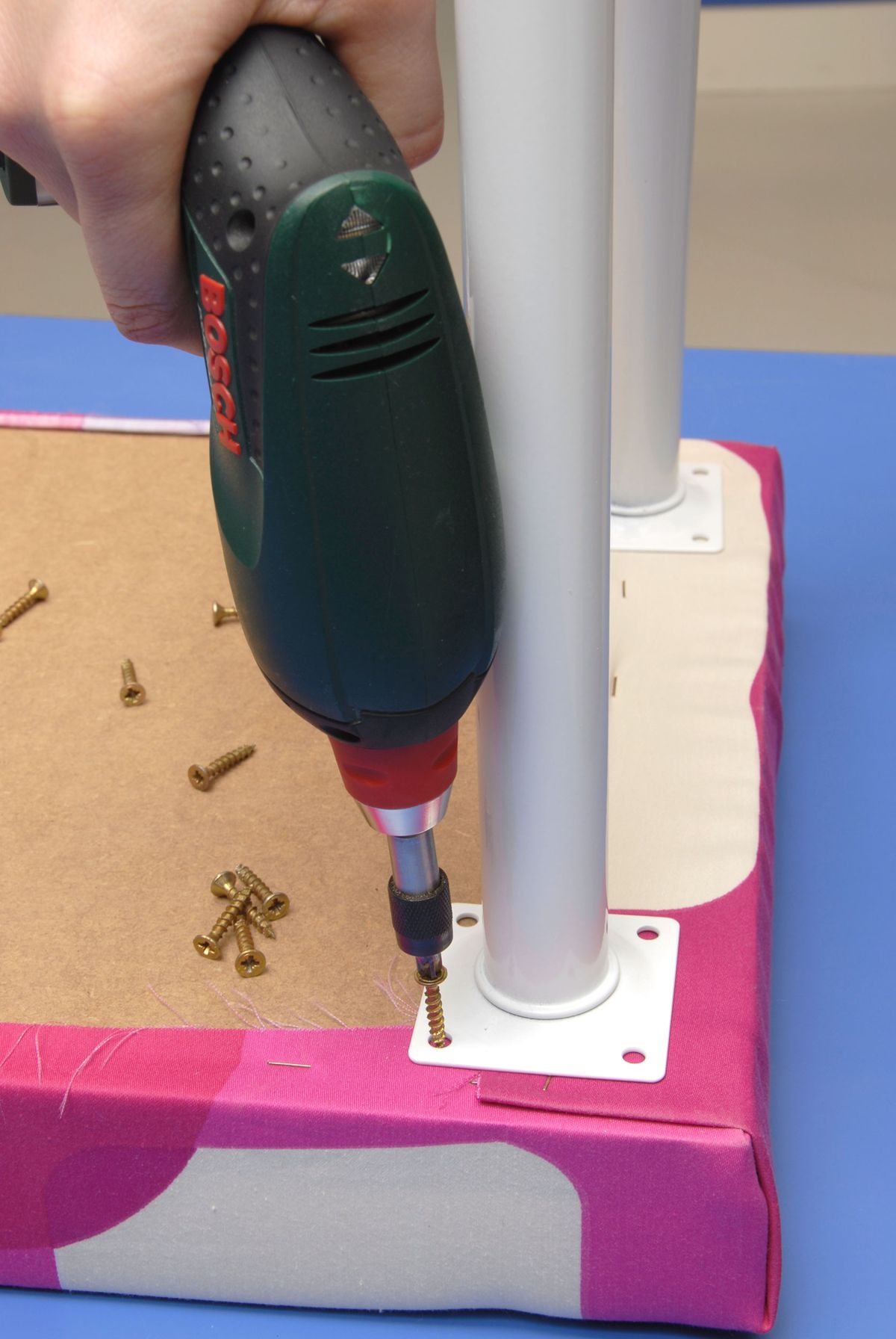 Paso a paso para hacer una banqueta tapizada paso 3