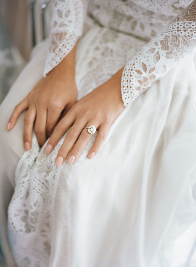 Manicura para novia