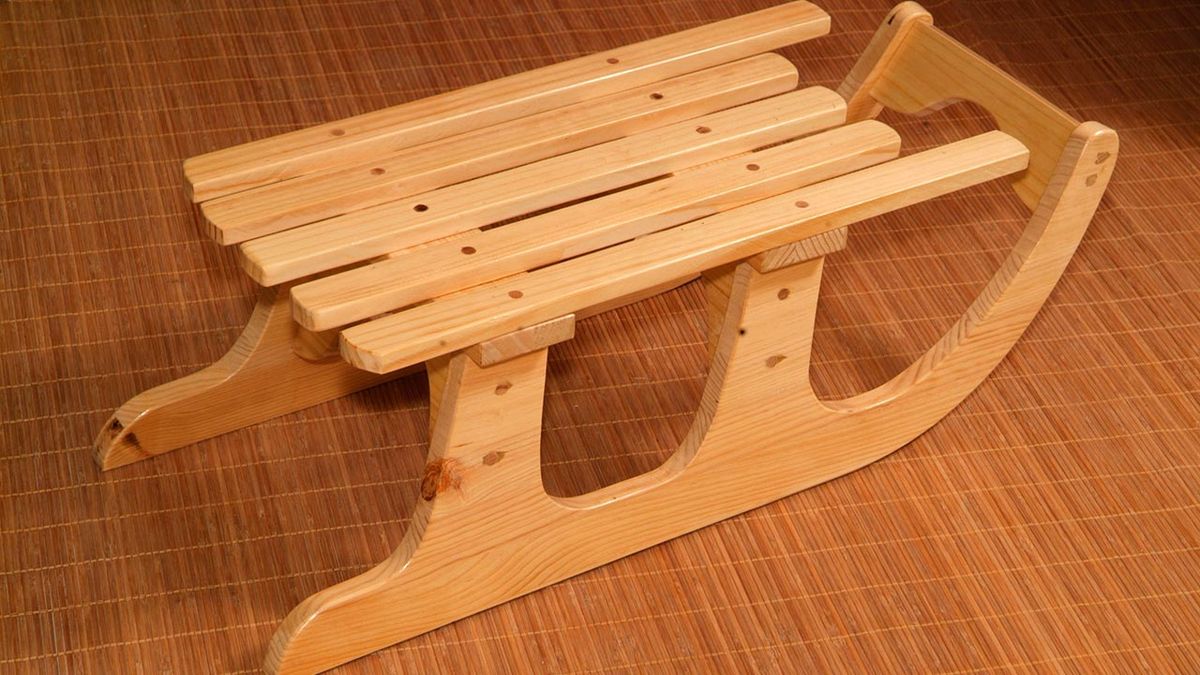 Trineo de madera paso 11