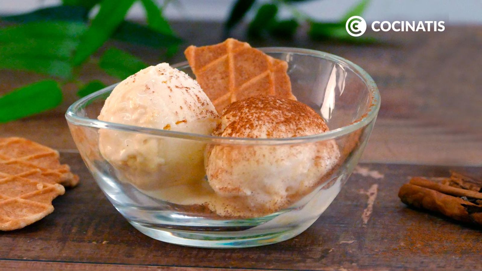 Receta de helado de arroz con leche