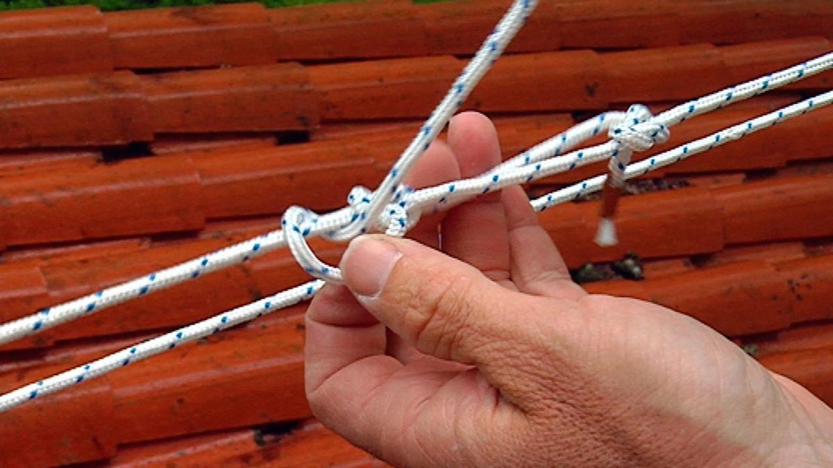 Tendedero para exterior paso 7