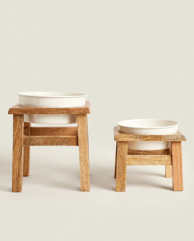 cuencos con soporte