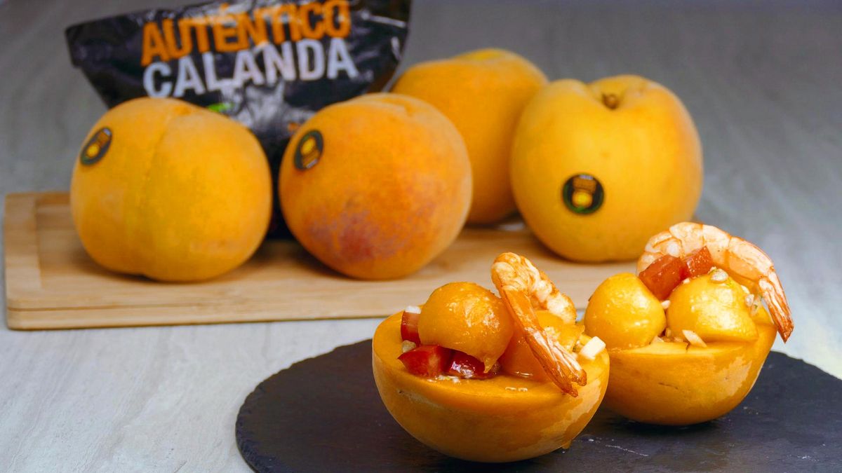 melocoton relleno ensalada aguacate xl